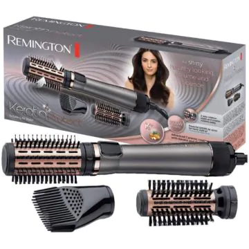 Brosse Soufflante REMINGTON AS8810 Rotative Kératin Protect 1000W - Noir