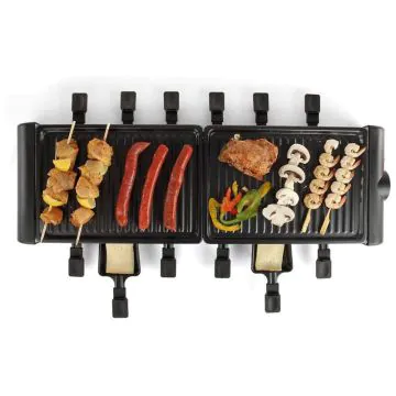 Appareil à Raclette DOC185 1800W - Noir LIVOO