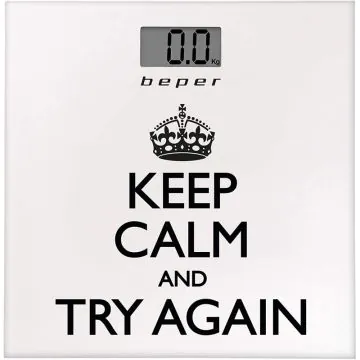 Pèse Personne Électronique BEPER 40.821 180Kg - Blanc 