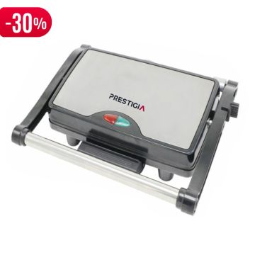 Appareil à Panini et Grill TXG-054 PRESTIGIA Inox