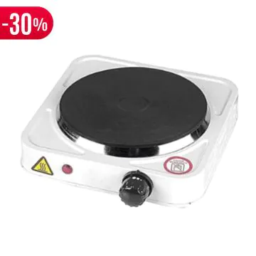 Plaque Electrique HOME ELECTRONICS  1 feu Blanc (A300)