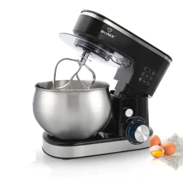 Robot Pétrin IRONIX WMN55 6 Litres 1400W - Noir 