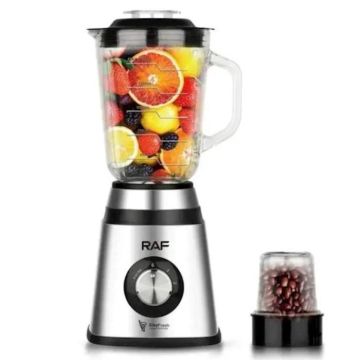 Blender Avec Moulin RAF R-2834 1.5 Litre - Argent