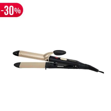 Lisseur 2en1 Straightener & Curler PRESTIGIA BY-618A 