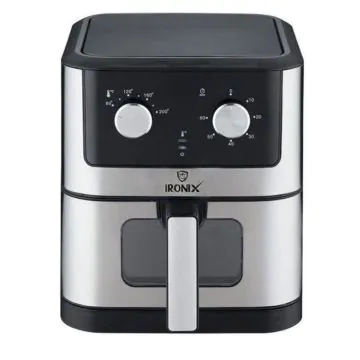  Friteuse Sans Huile IRONIX WMN55-4 8L - Noir&Chrome