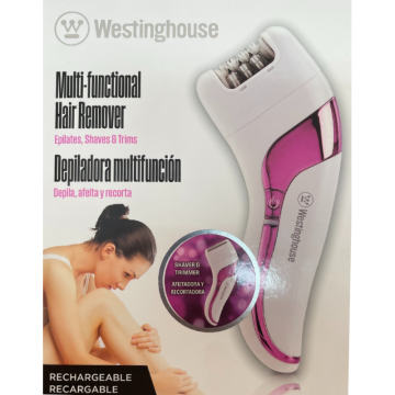 Épilateur WESTINGHOUSE 2 EN 1 WH2304 Rose