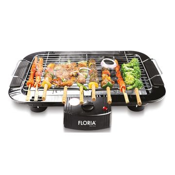 Barbecue Grill Électrique FLORIA ZLN2867 2000W - Noir