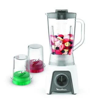 Blender MOULINEX LM2C3110 Avec 2 Accessoires Blanc 