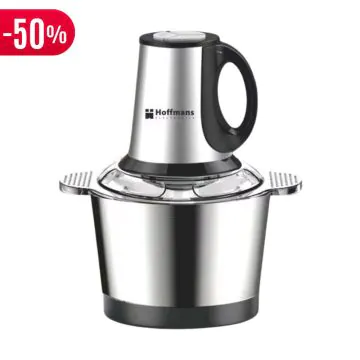 Hachoir HOFFMANS HM-8829 1200W - Inox