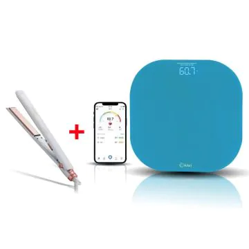 Pack Lisseur APRILLA + Pèse Personne Connecté KIWI