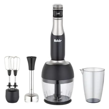 Mixeur Plongeant 3en1 FAKIR Speed ​​Lucca 1000W - Noir