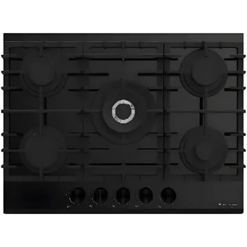 Plaque De Cuisson PREMIUM Encastrable 5 Feux APG751.BS01 70 cm Noir