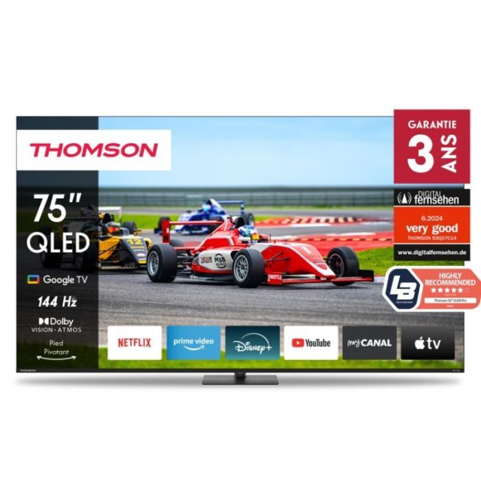 Tv THOMSON 75″ Google UHD 4K QLED Pro – 75QG7C14