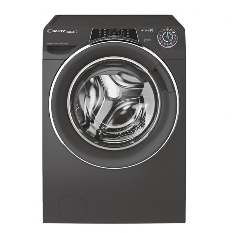 Machine À Laver Lavante Sechante Candy 12Kg Rapido Pro Smart Silver – RWD4128RC - Candy