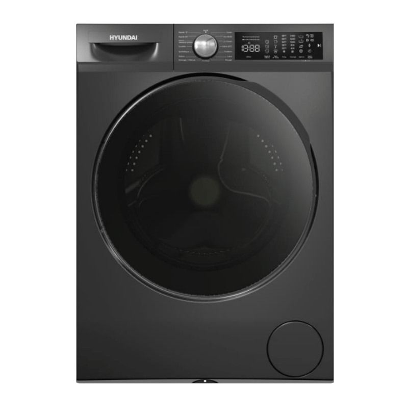 Machine à Laver HYUNDAI Inverter 10Kg Dark Gris