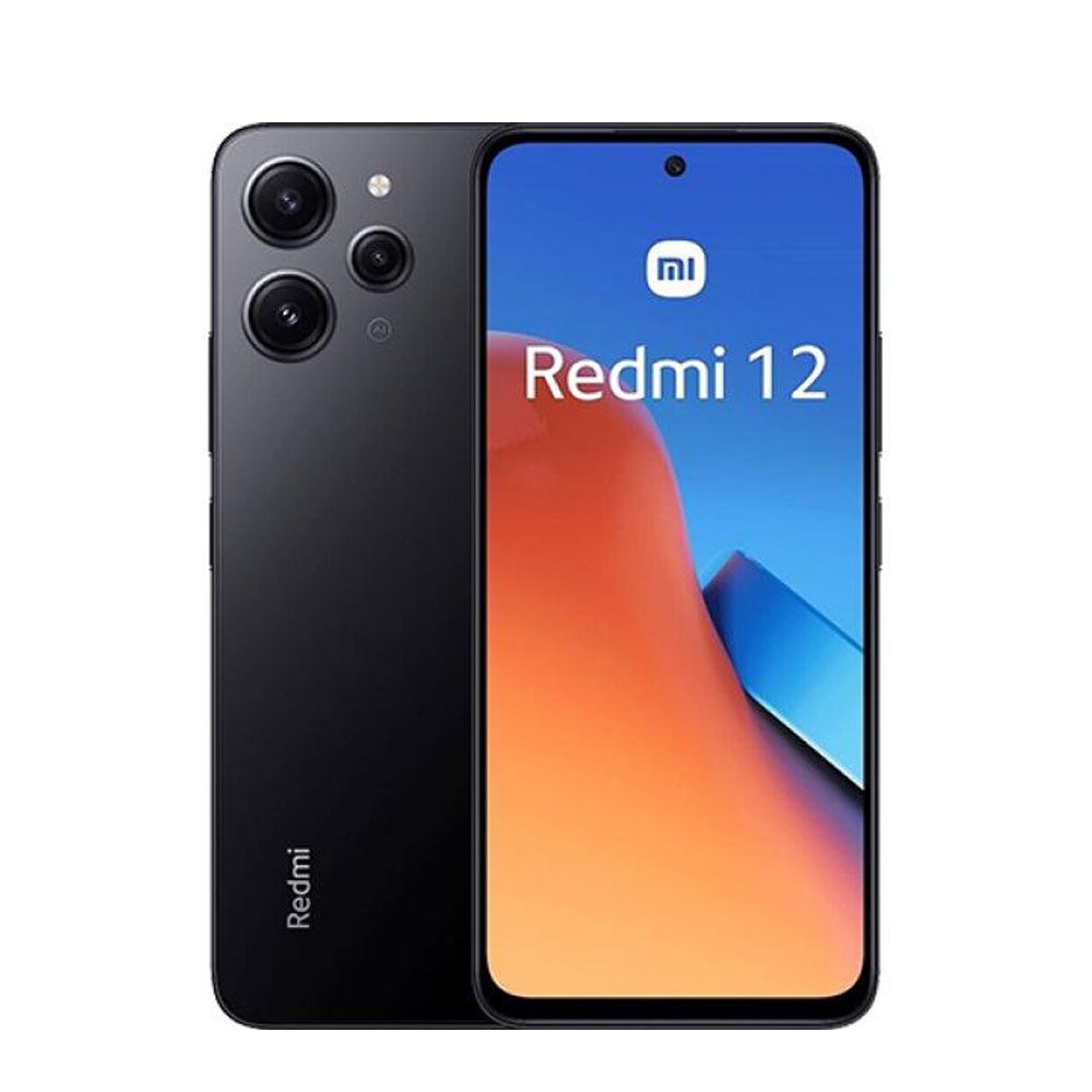 Smartphone Xiaomi Redmi 12 (8+256Go) Noir