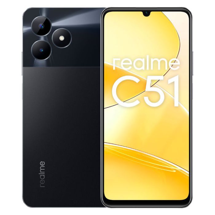 Smartphone Realme C51 (4+128Go) Noir