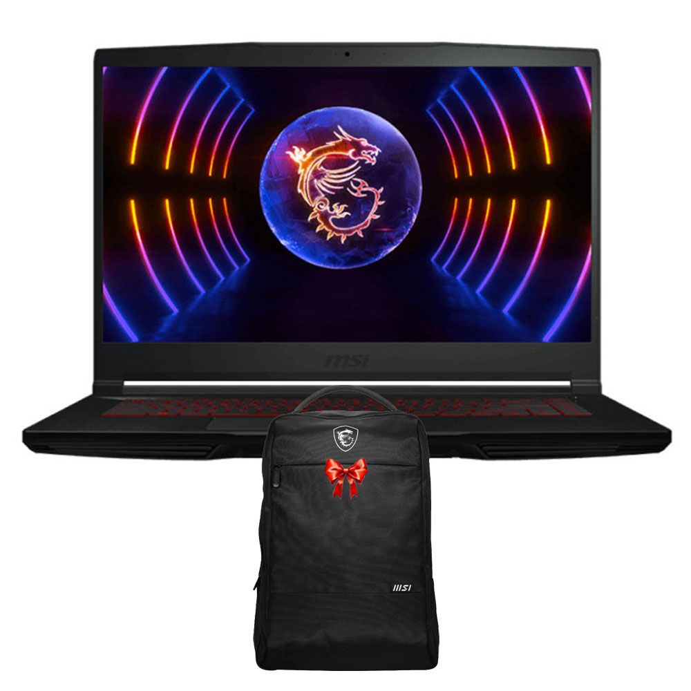 PC Portable Gamer MSI Thin GF63 12UCX i5 12è Gén 8Go RTX 2050 + Sac à Dos Gratuit