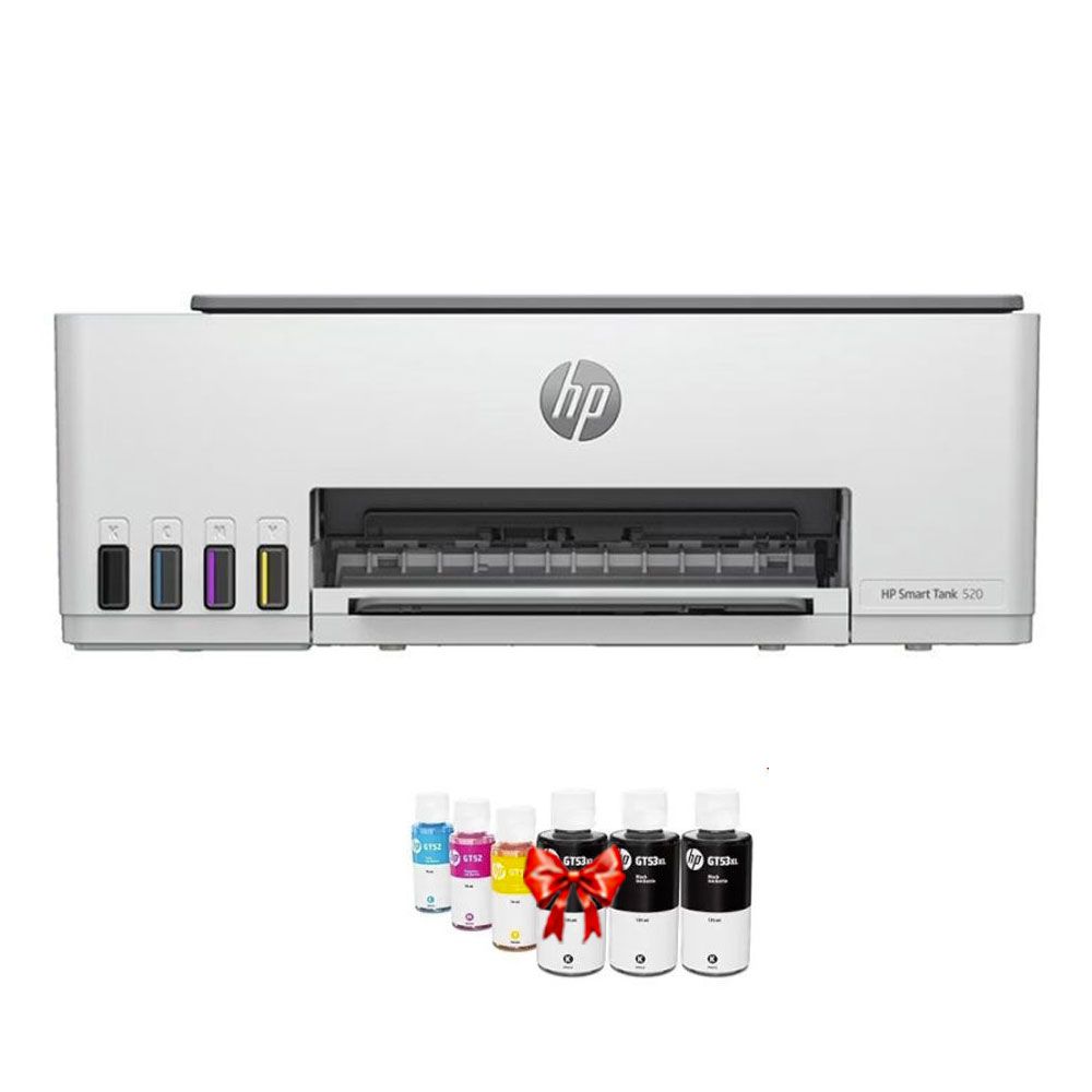 Imprimante HP Smart Tank 520 à Réservoir intégré tout-en-un Couleur
