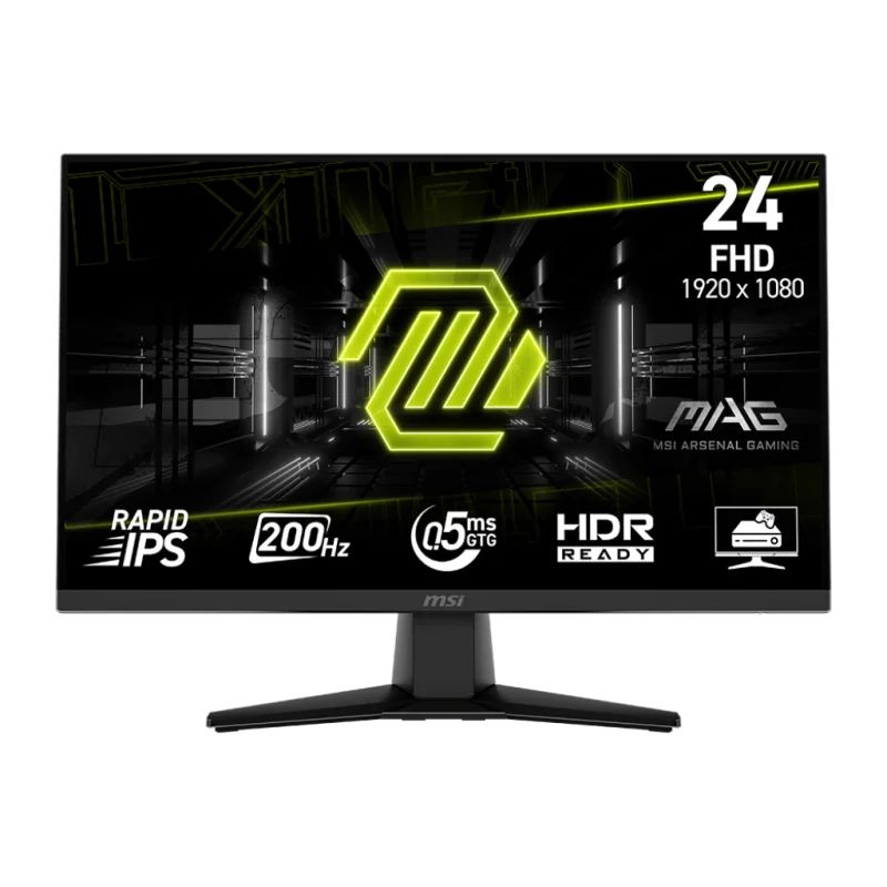 تلفزيون MSI MAG 242F – Ecran Gamer 23.8″ Full HD 200Hz