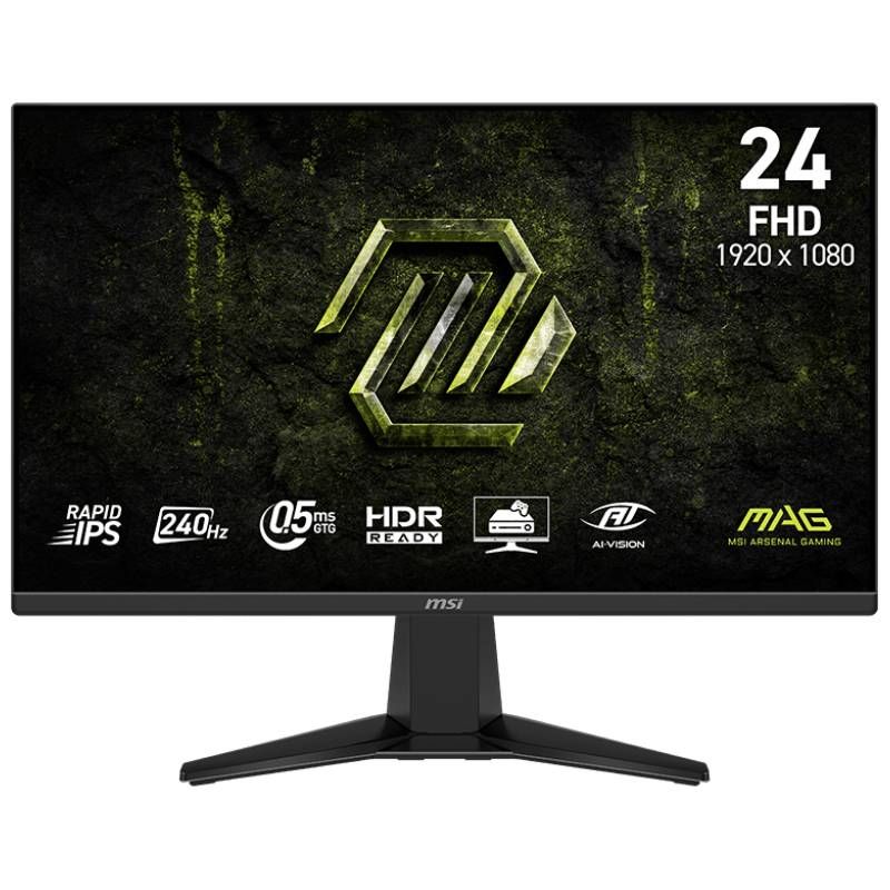 تلفزيون Ecran Gaming MSI Mag 245F X24 24'' FHD 240Hz Fast IPS Noir
