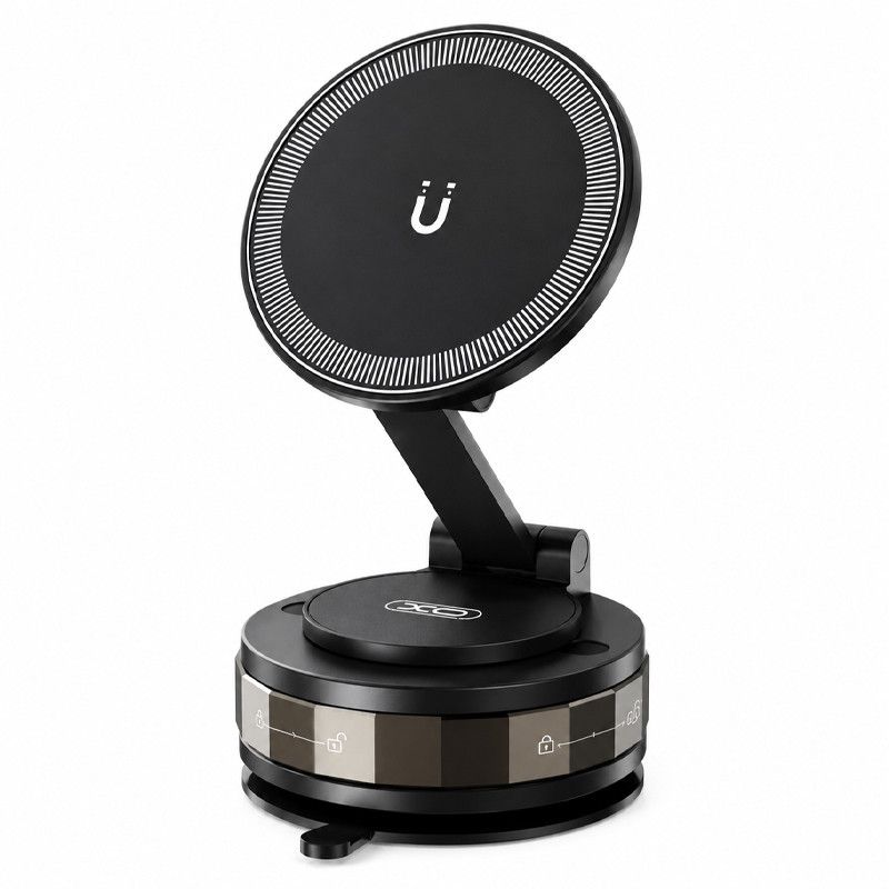 Support Voiture XO C176 A Ventouse Manuelle Pour Noir