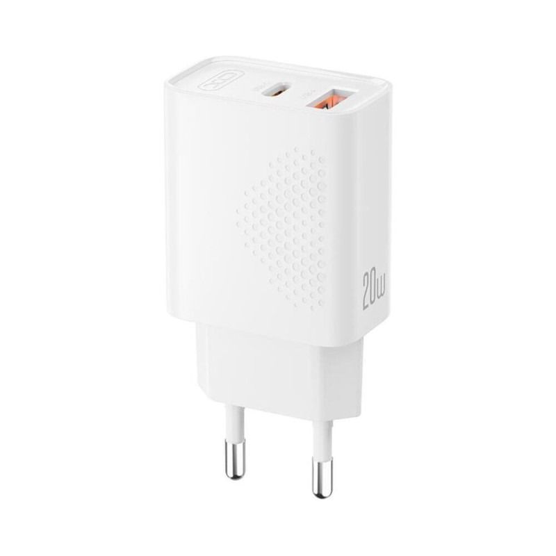 Chargeur XO L175 45W USBA+USBC Blanc