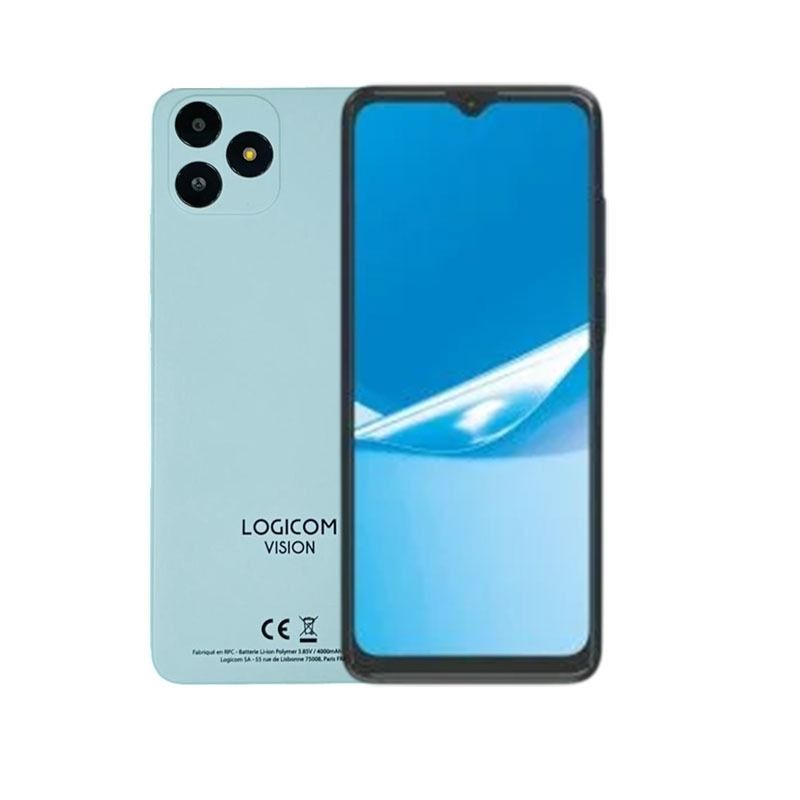 Téléphone Portable LOGICOM Vision 3+3GB 32GB Blue