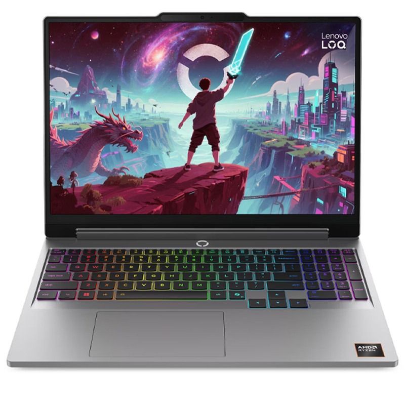 Gamer LENOVO LOQ 15AHP11 Ryzen 7 16GB 512GB SSD Windows 11 - Gris Luna - Lenovo