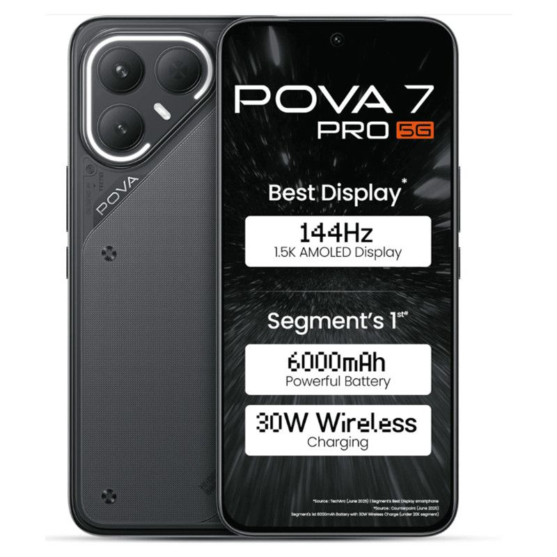 TECNO Pova 7 PRO 5G 8GB 256GB Noir
