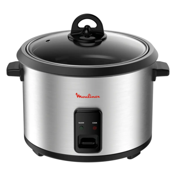 جهاز مطبخ Cuiseur A Riz MOULINEX MK123D10 1.8 Litres - Chrome