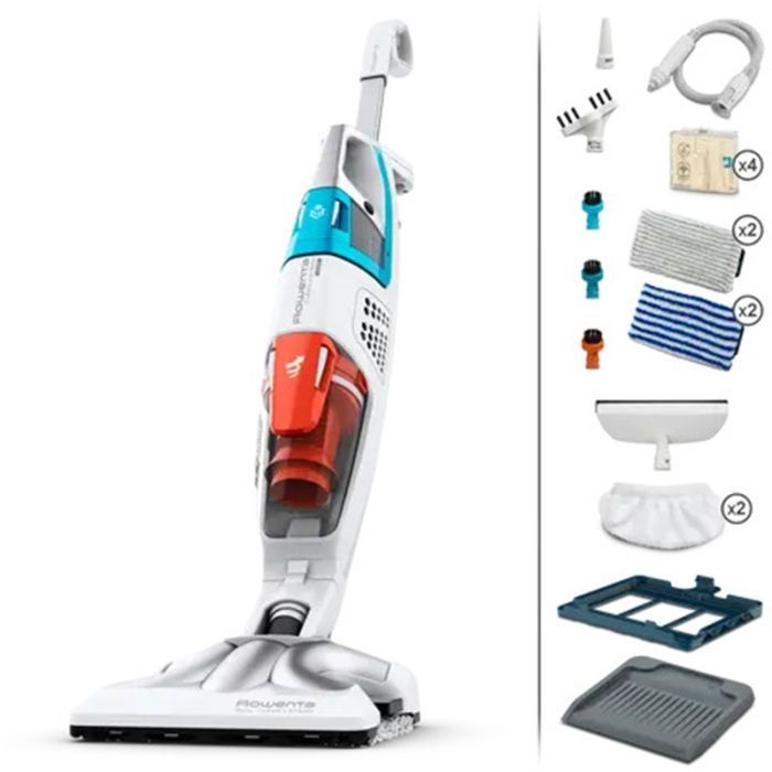 Nettoyeur à Vapeur 2en1 ROWENTA RY8544WH 1700W - Blanc