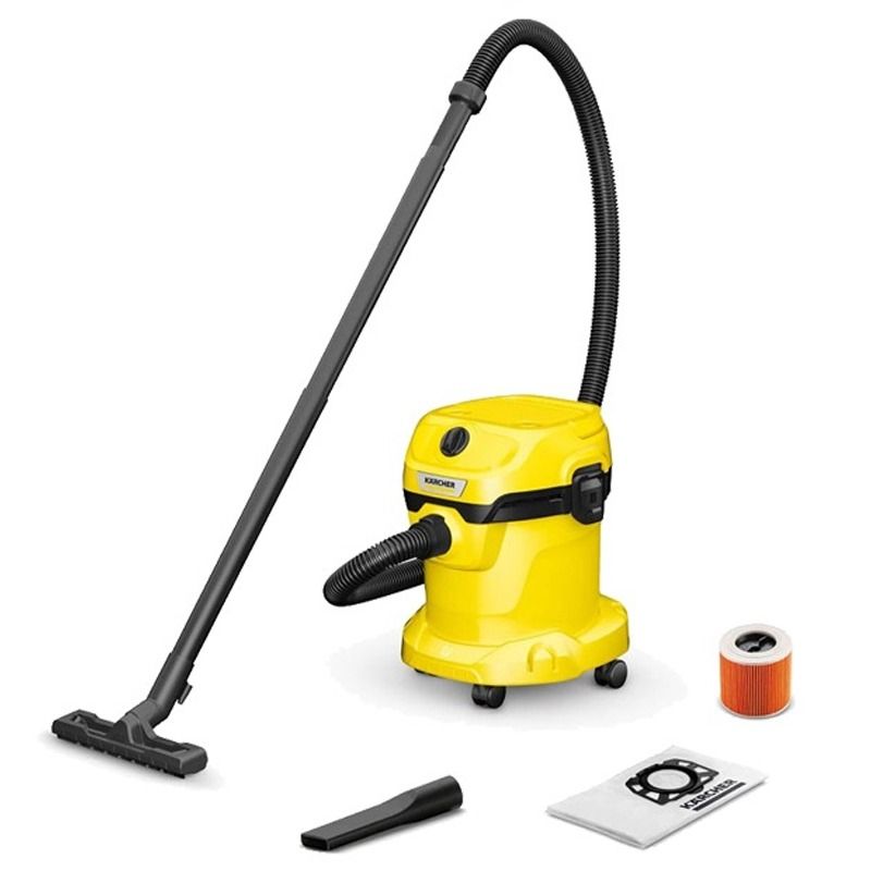 طابعة Aspirateur Multifonction KÄRCHER WD2 PLUS V-15/4/18 - Noir&Jaune