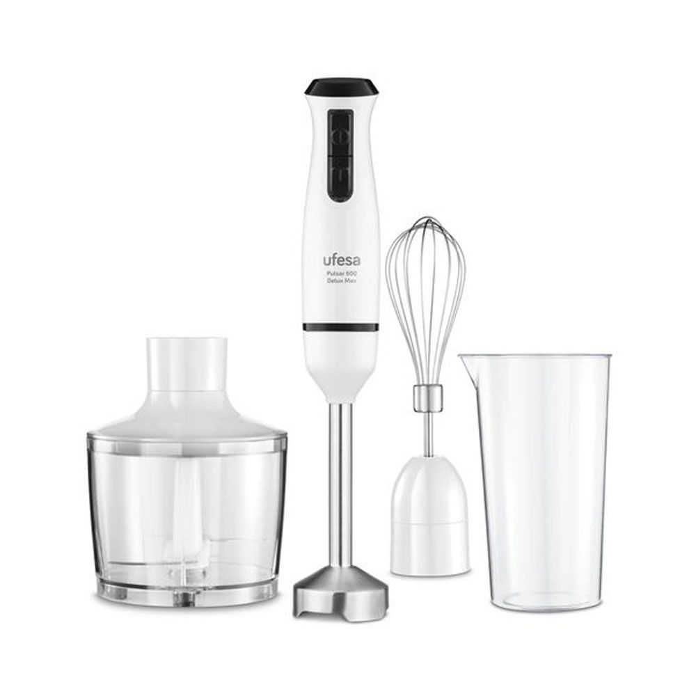 Mixeur Plongeant 3EN1 UFESA PULSAR DELUX 600W Blanc