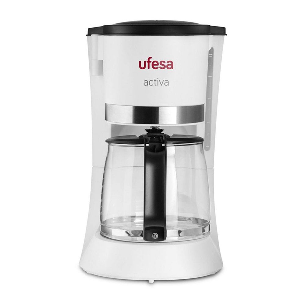 Cafetière Filtre 6 Tasses UFESA 550W CG7113 Blanc